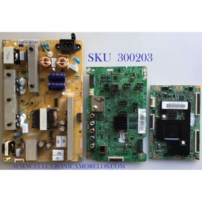 KIT DE TARJETAS PARA TV SAMSUNG / MAIN BN94-09130A / BN41-02245A / FUENTE BN44-00775A / L60H1_EHS / T-CON BN96-42346A / BN41-02132A / PANEL CY-DF600CGSV6H / MODELO UN60J620DAFXZA EA03